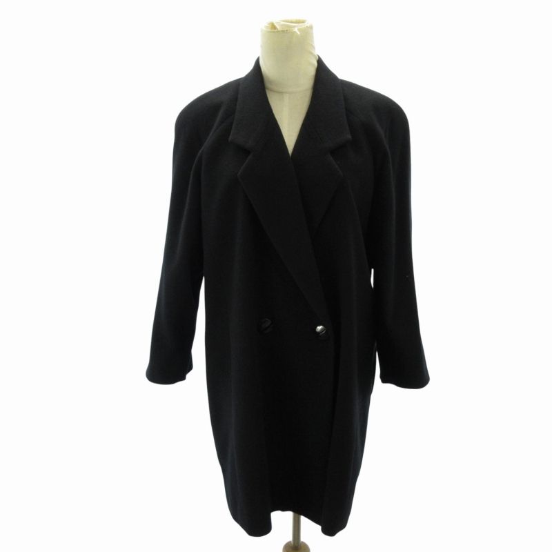 Sun Katsumi 美品 カシミヤ チェスターコート ダブル ロング