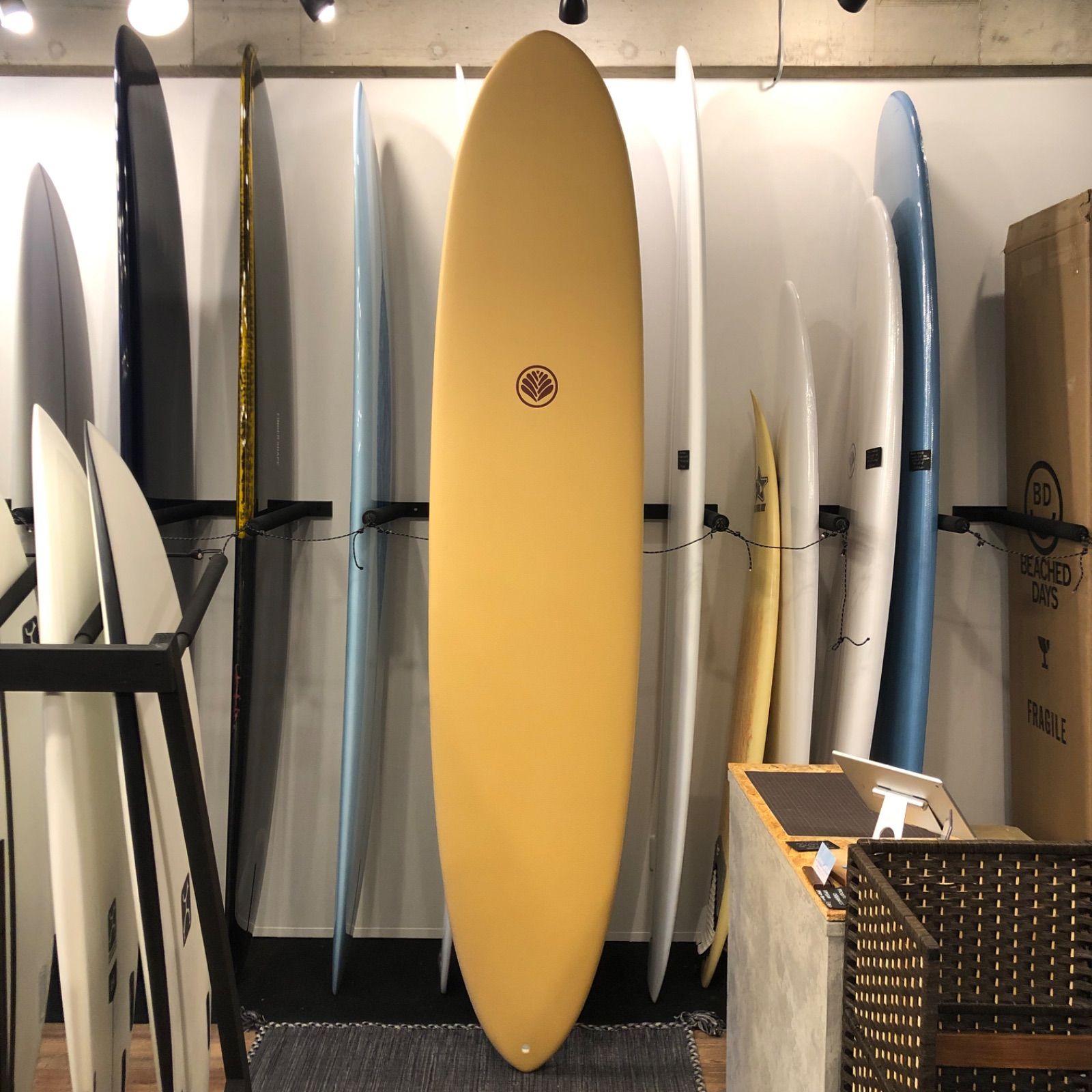 BEACH ACCESS ソフトトップボード 9 0 9フィート ピンテール BEIGE