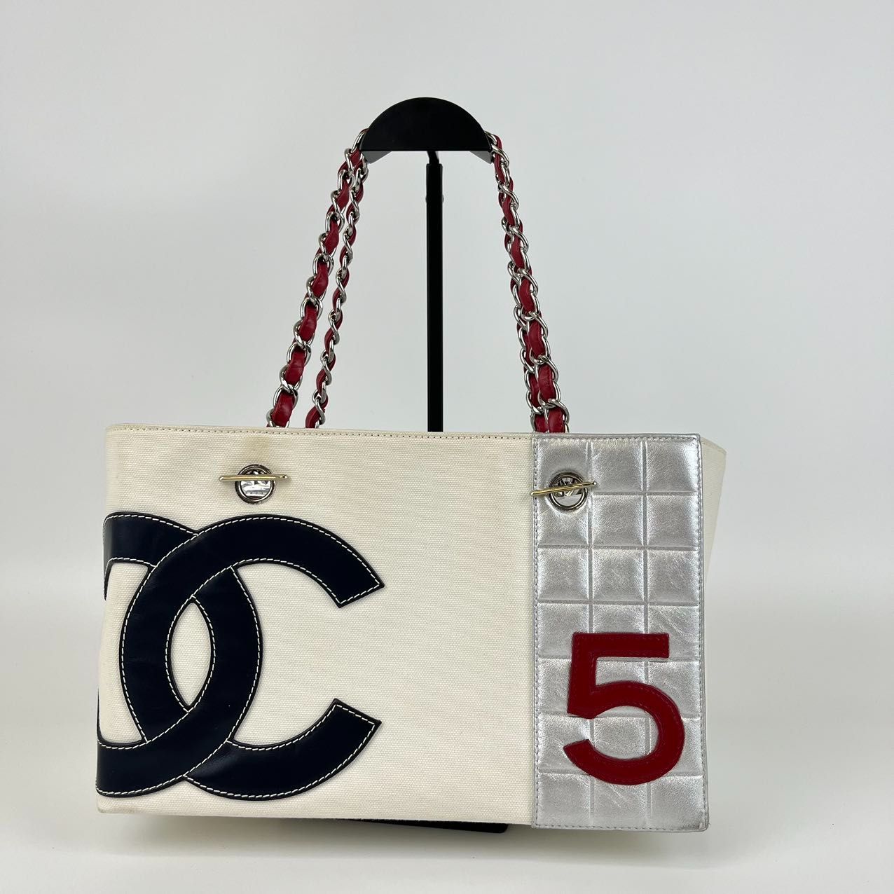 CHANEL シャネル ココマーク No.5 チェーントートバッグ