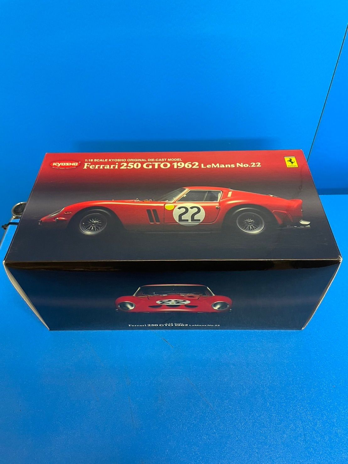 京商 1/18 フェラーリ 250 GTO 1962 No.22 ル・マン - メルカリ