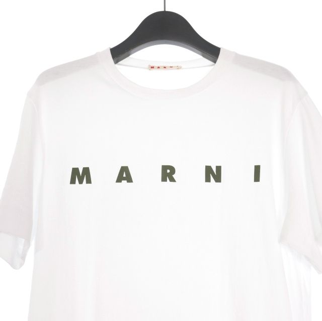 マルニ MARNI 21SS ロゴプリントTシャツ カットソー 半袖 14 マルニ MARNI 21SS ロゴプリントTシャツ カットソー 半袖 14