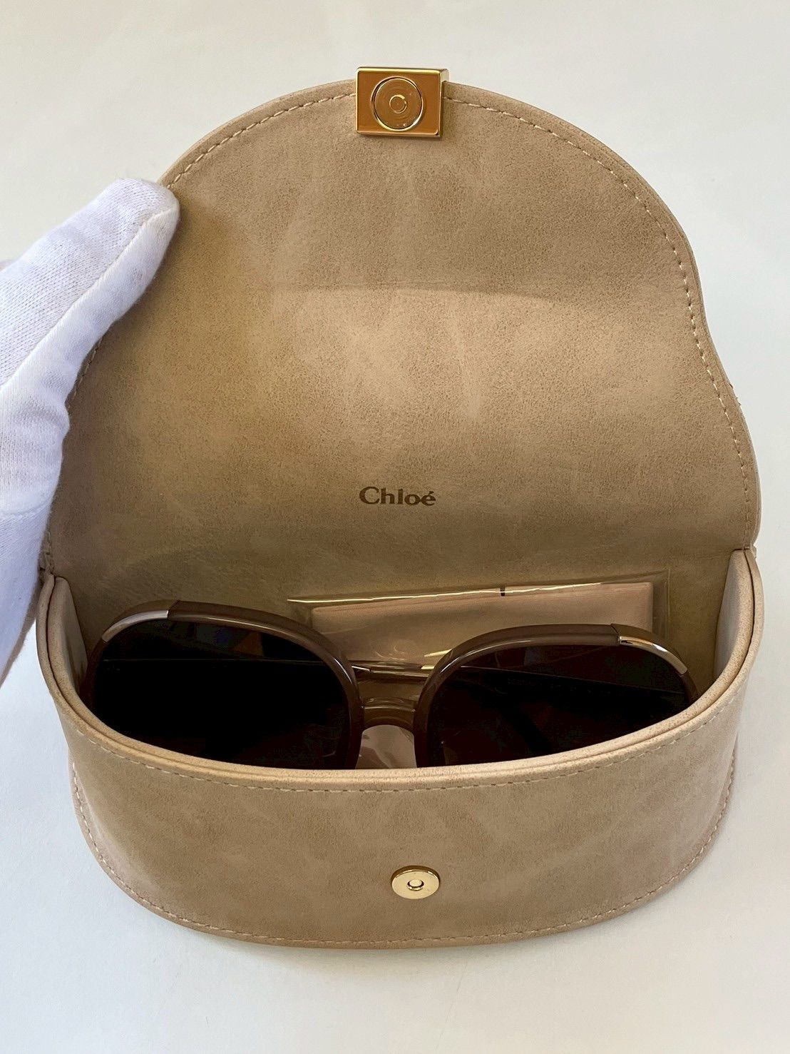 美品】 Chloeクロエ サングラス CE721SAD272 眼鏡メガネ 61