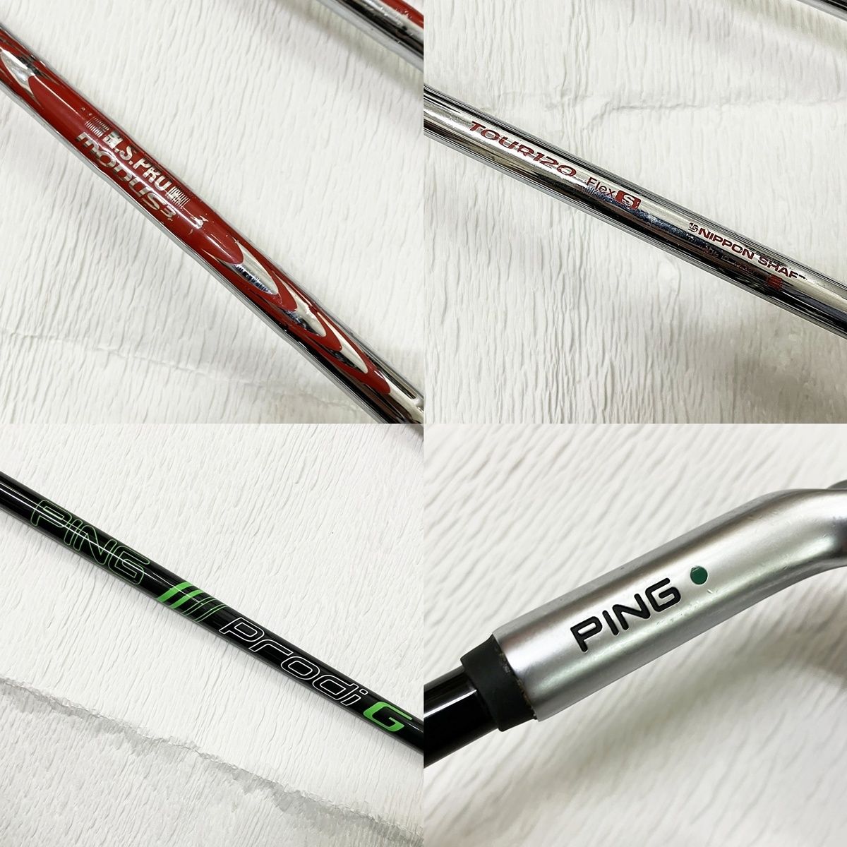 PING アイアン 9本セット レフティ G425 5~9,W,U,S,L 黒ドット