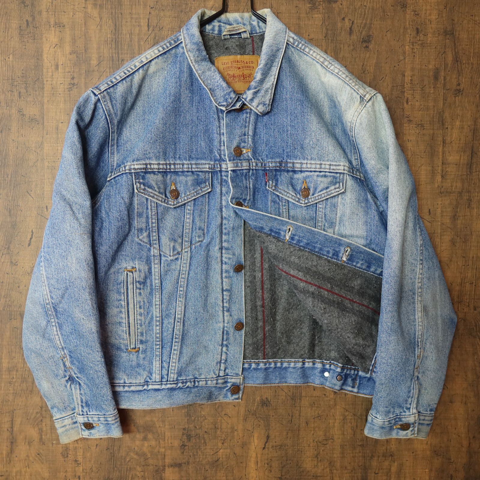 90s Vintage US古着☆Levi's リーバイス 70506 デニムジャケット G