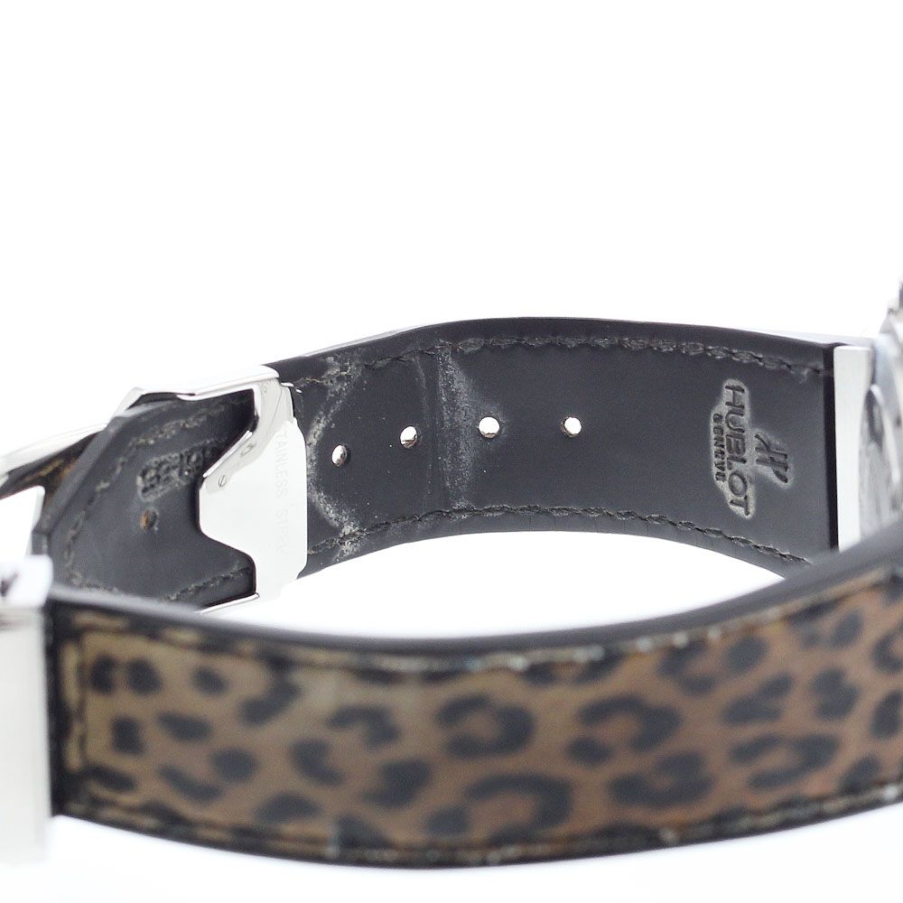 ウブロ HUBLOT ビッグバン モノクローム スチール ダイヤベゼル  