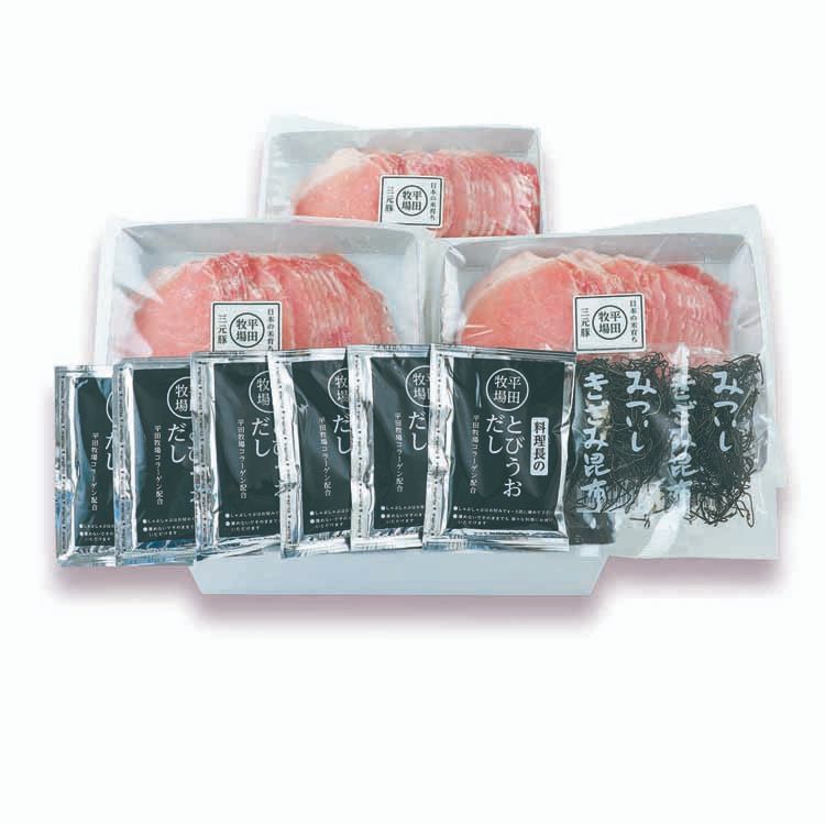 公式 平田牧場 金華豚 三元豚 米 しゃぶしゃぶ だし 肉 日本の米育ち三元豚ロースしゃぶしゃぶギフト JHS-04 株式会社平田牧場 代引不可 TD