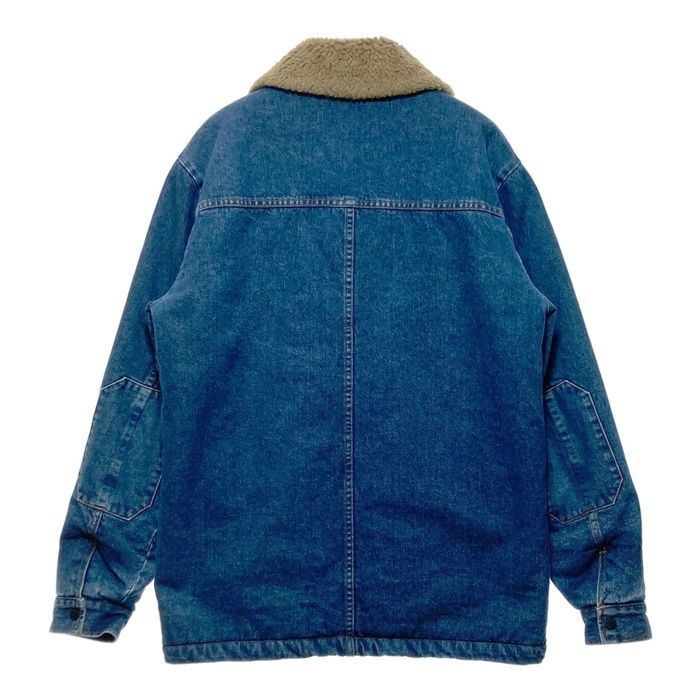 ROARK ロアーク Wrangler ラングラー Roundup Jacket デニム ボアジャケット ランチ インディゴ ブラウン RJ244 Size M