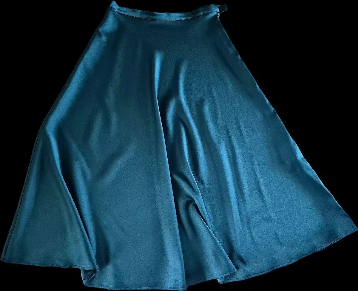 Orr ORR オル サテン ロング フ スカート