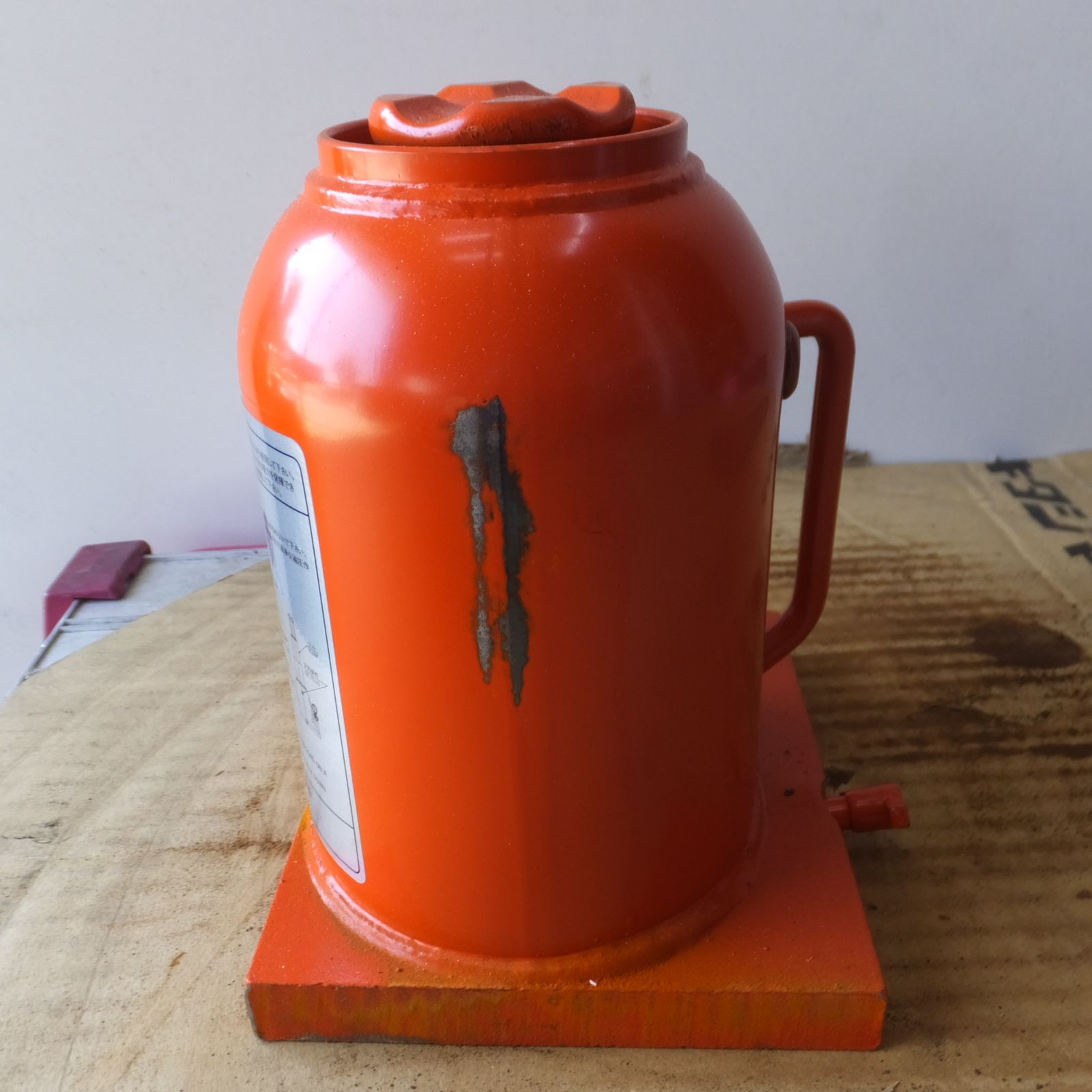 ダルマジャッキ 日野 油圧ジャッキ  MASADA 油圧ジャッキ ダルマジャッキ HP-15I CAP.15ton HINO⁄日野 １５