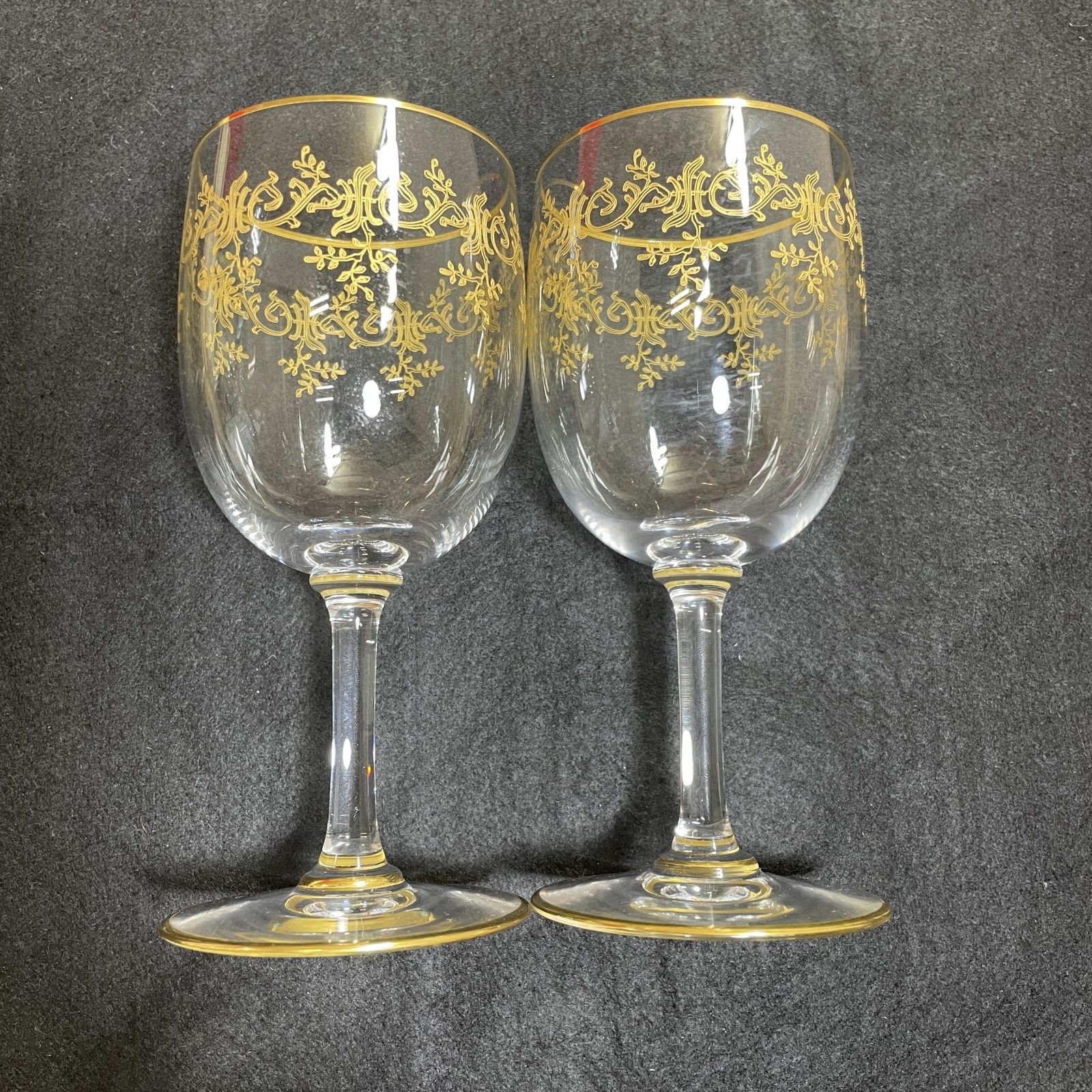 ☆ Baccarat バカラ グラス オールドバカラ 金彩 ペアグラス