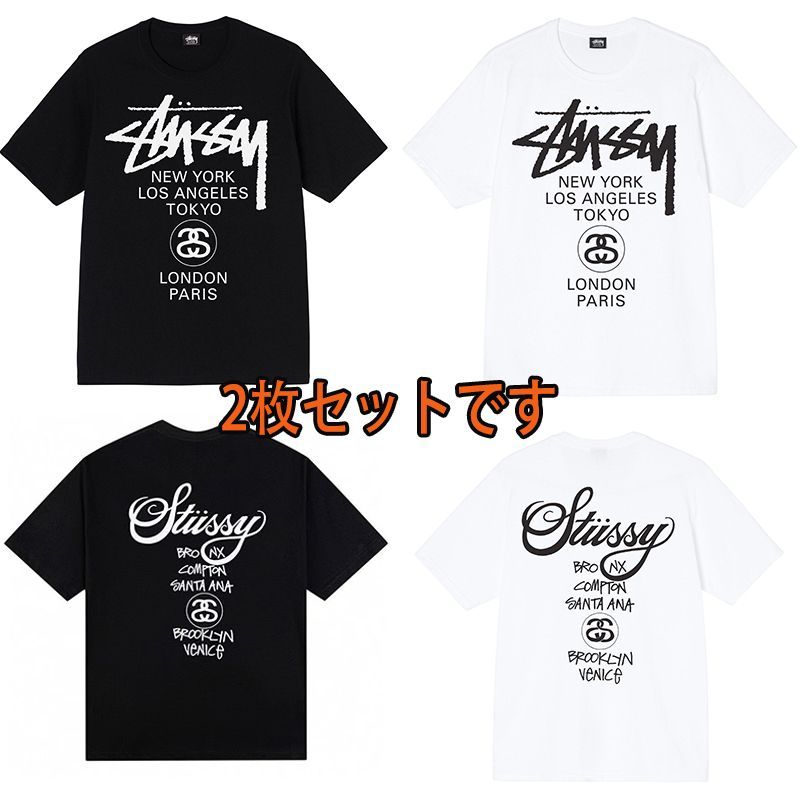 新品 未使用STUSSY(ステューシー)STUSSY Tシャツ World Tour 新品 未使用STUSSY(ステューシー)STUSSY Tシャツ World Tour