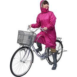 クーポン配布中-スーパー 対象 トキワ 雨先案内人 サイクルコート ベリーピンク Mサイズ 3193-BP-M