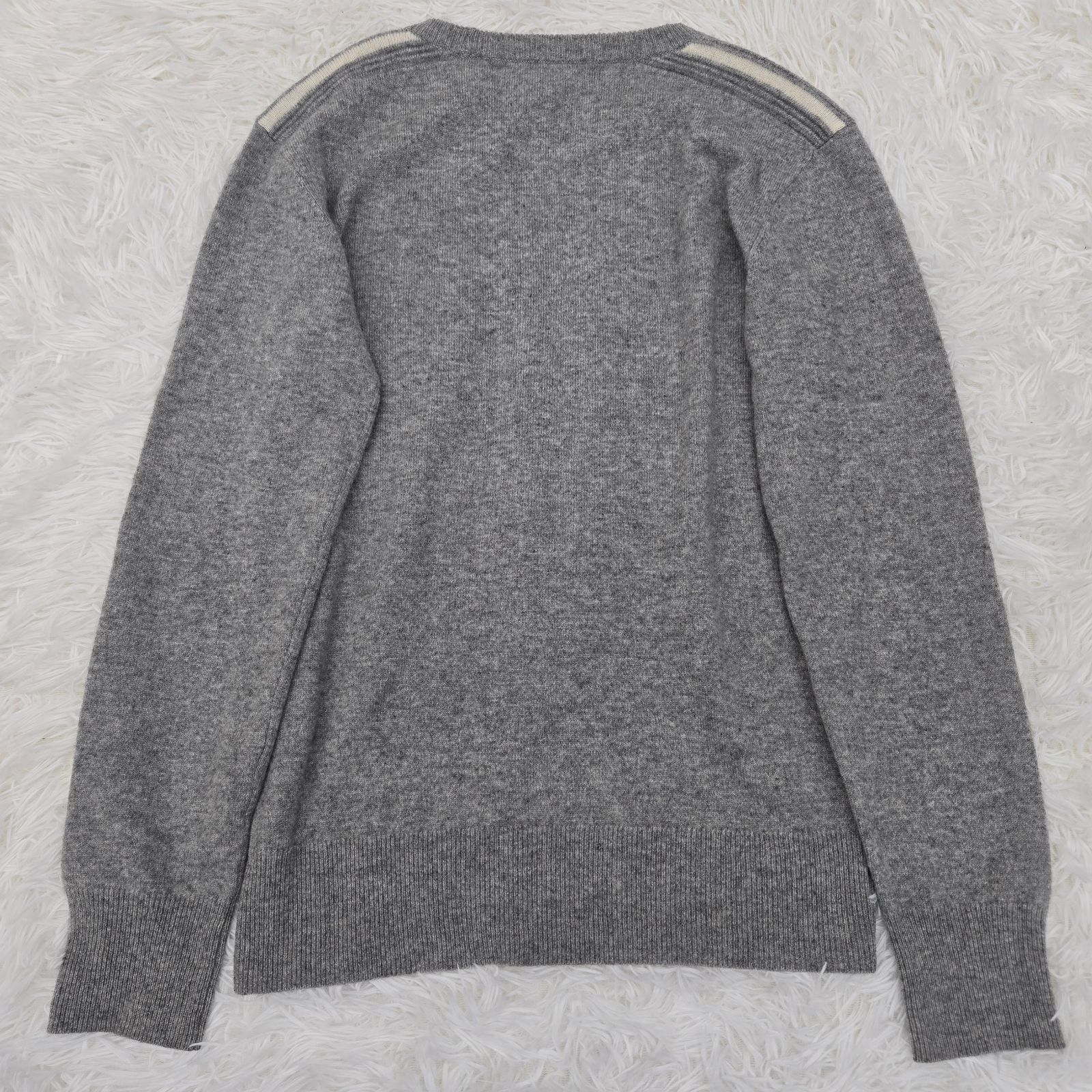 ボーダーズアットバルコニー 長袖ニット カシミア100% セーター 36