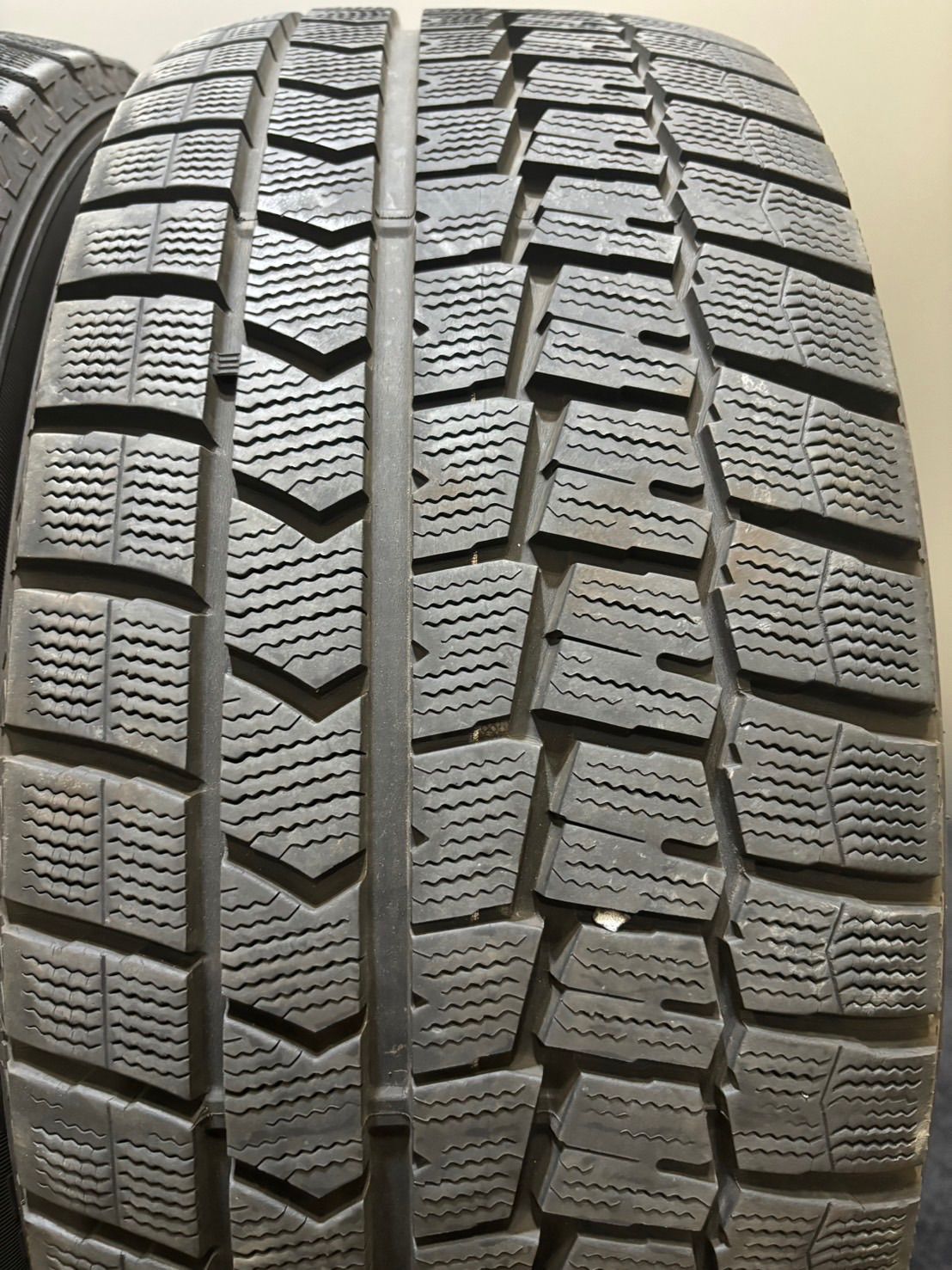 ★245/50R18 DUNLOP/WINTER MAXX WM02 16年製 スタッドレス 4本 ダンロップ ウィンターマックス フーガ スカイライン (南10-G537)