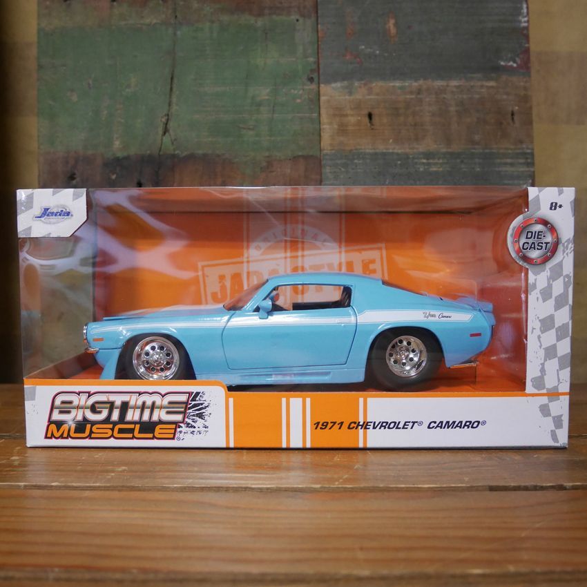 シェビー カマロ 1971 Chevy Camaro 1/24 レトロミニカー JADA TOYS BTM