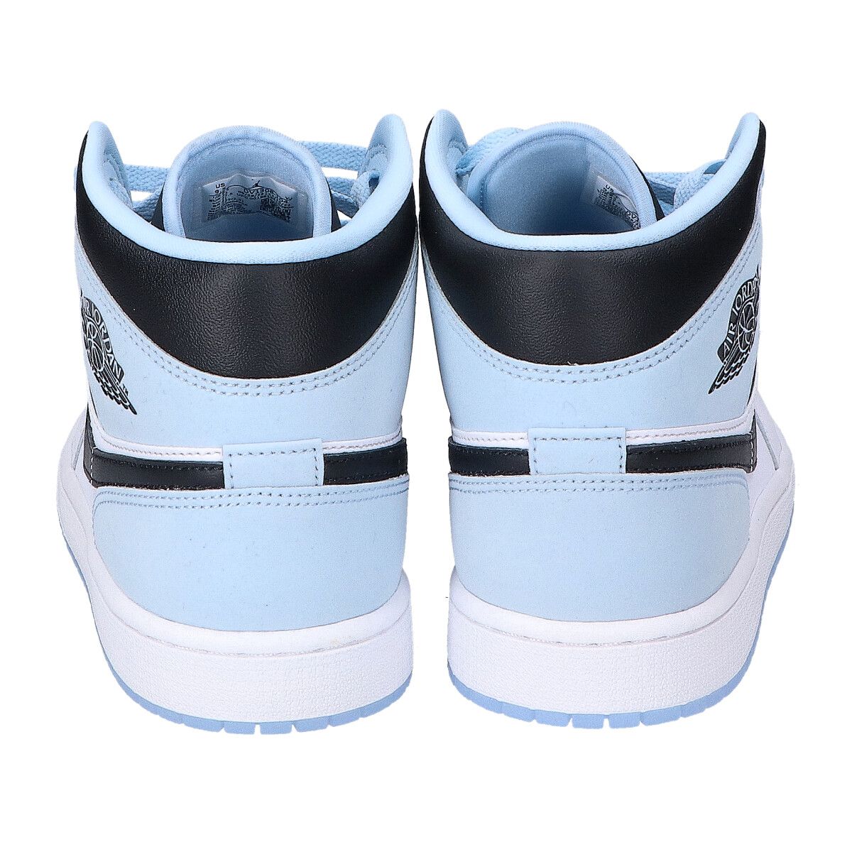 NIKE ナイキ DV1308-104 Air Jordan 1 Mid ice Blue Nubuc 27.5 - メルカリ