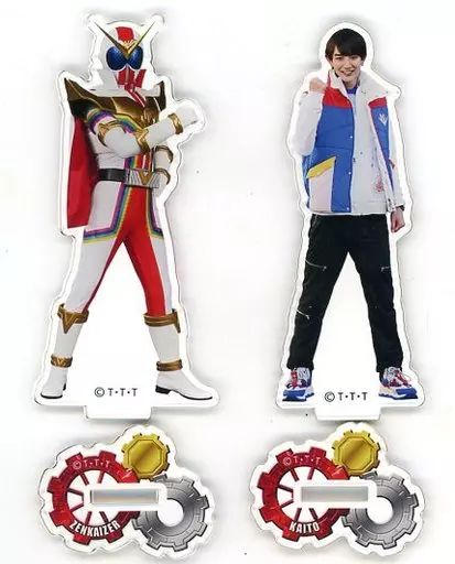 五色田介人 アクスタ 中古】アクリルスタンド・アクリルパネル ゼンカイザー&五色田