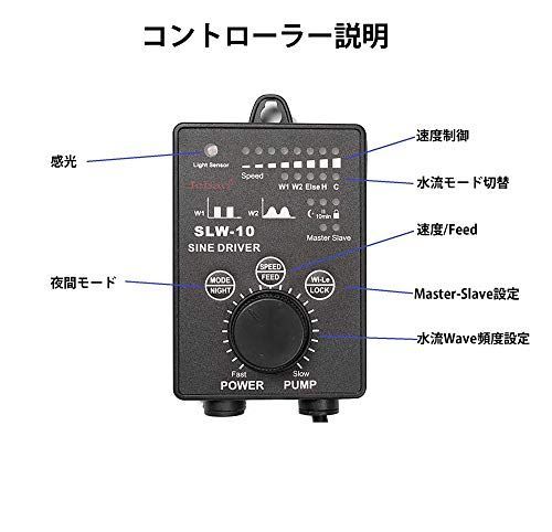 METIS SLW10 ウェーブポンプ 水流ポンプ 水中ポンプ 水槽ポンプ アクアリウム ワイヤレス 回転式 水槽循環ポンプ WIFI 強力 安定  波メーカー 淡水 海水 マグネット吸盤 (SLW10(4000L/H),  WIFIアプリ機能無し)|mercariメルカリ官方指定廠商|Bibian比比昂代買代購