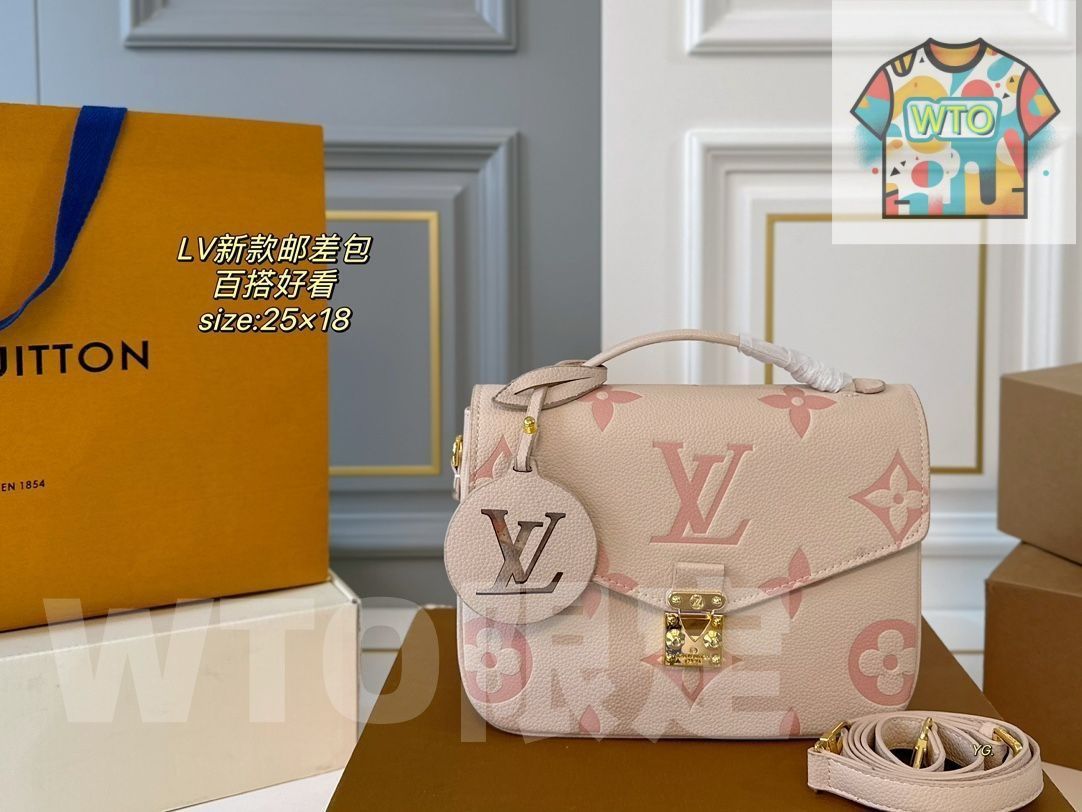 LVルイヴィトンの新作郵便配達バッグ、ハンドバッグ、カメラ