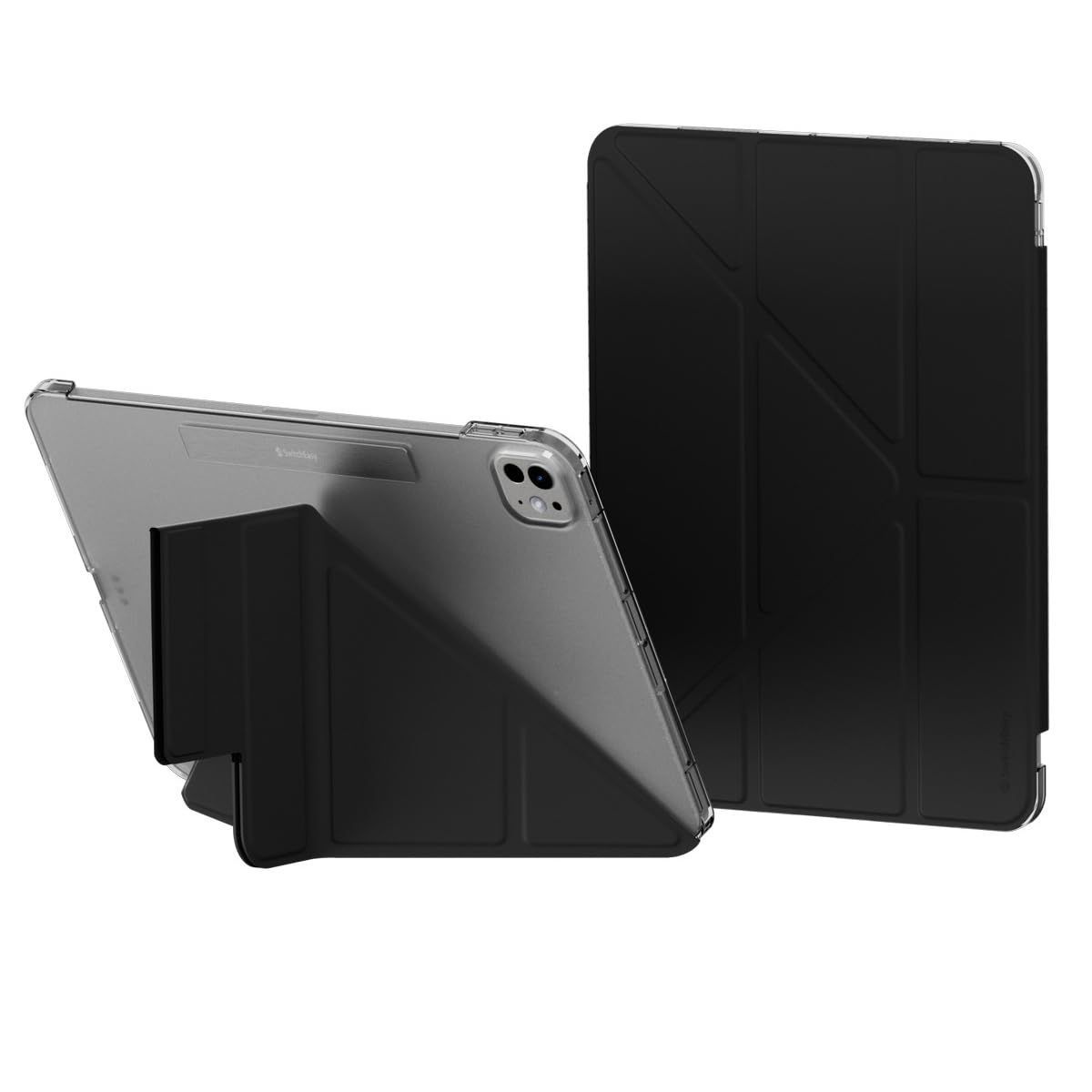 SwitchEasy iPad Pro 2025 M4 11 対応 ケース 手帳型 レザー 背面 クリア 5WAY スタンド 保護 カバー ペン収納 オートスリープ 対応 iPadPro 2025年 アイパッドプロ 11 M4 対応 O