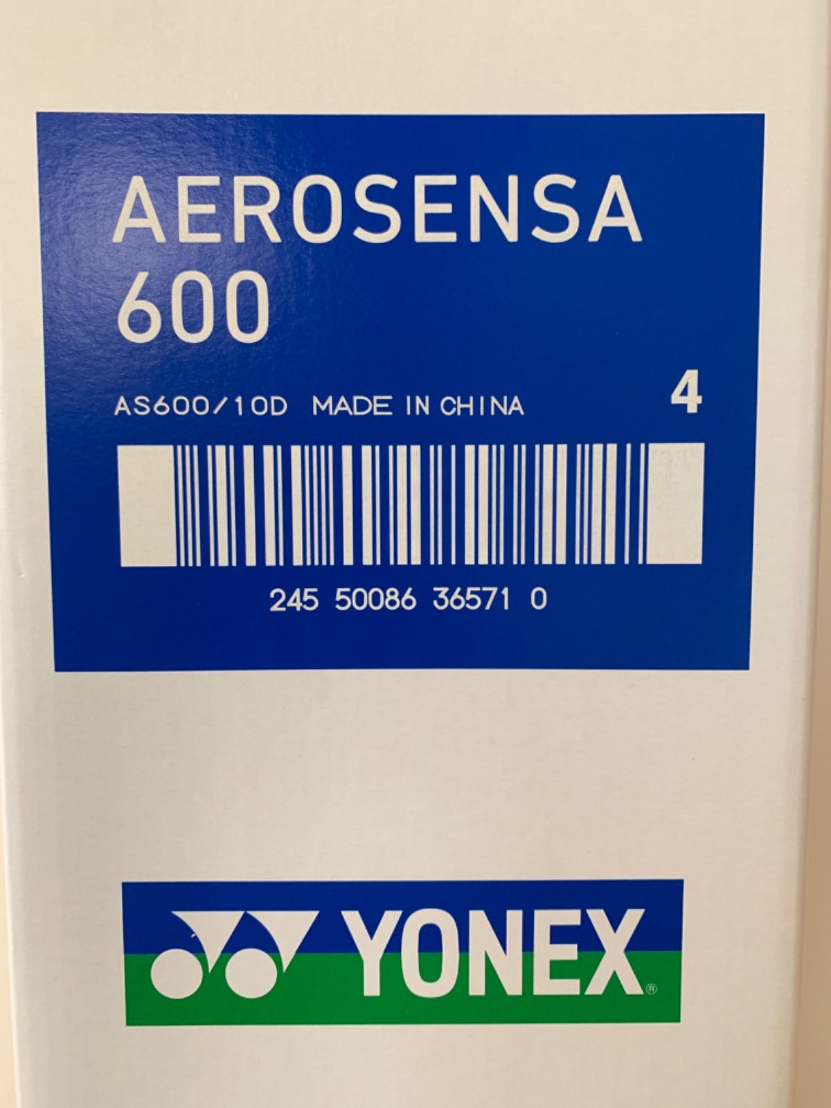 最新作2023】 YONEX - ヨネックス シャトル エアロセンサ400 3番 1箱