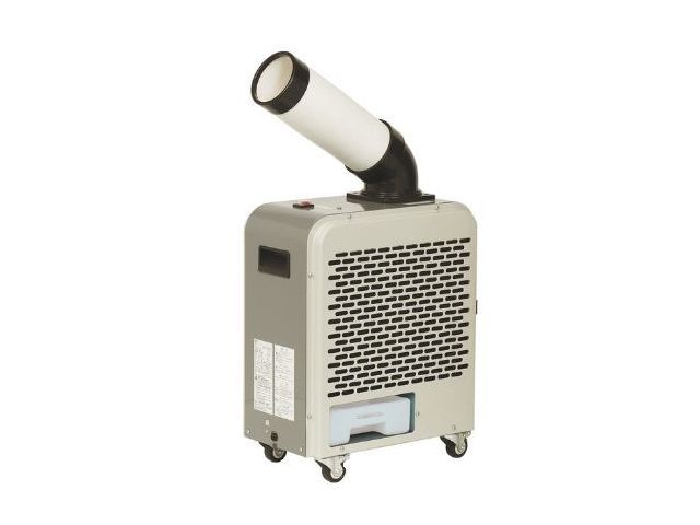 新品未使用品】 スポットクーラー 冷風機 広電 ミニタイプ 1口手動首 