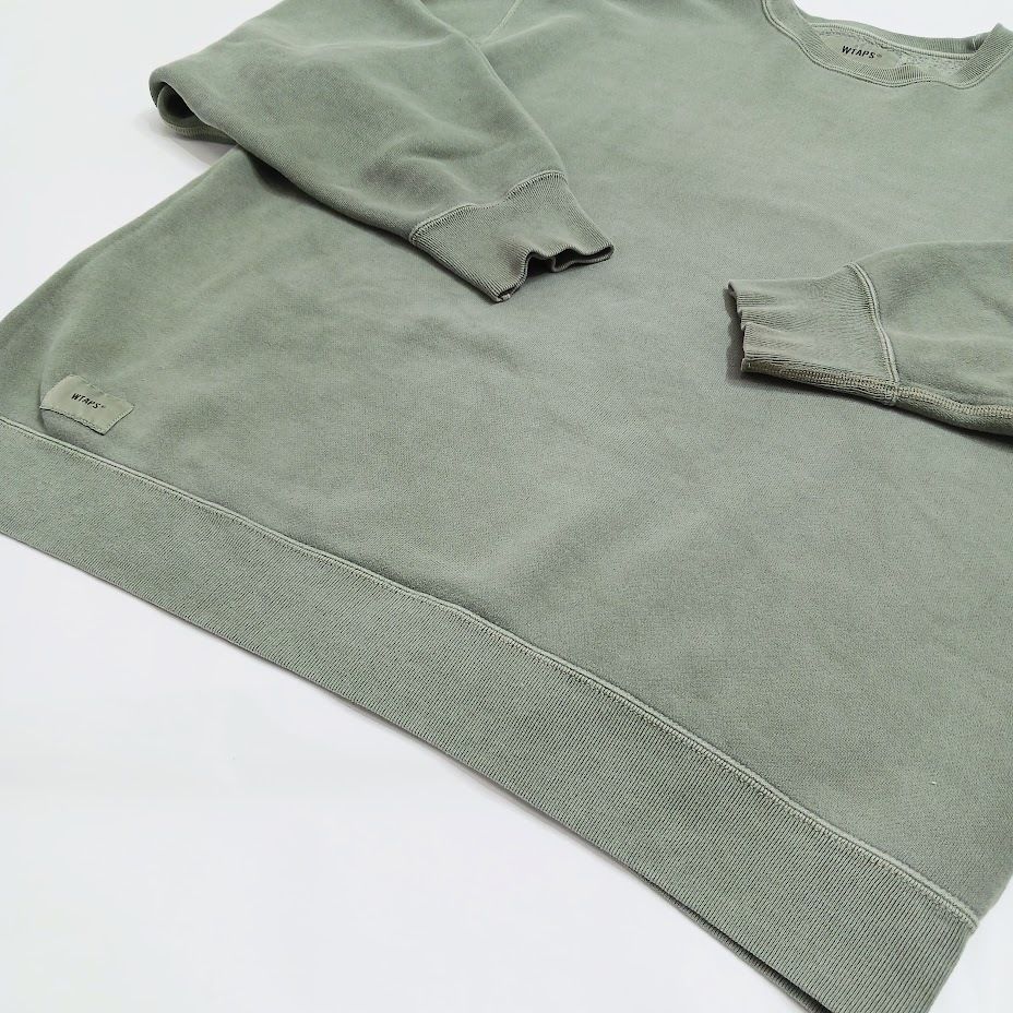 WTAPS ダブルタップス BLANK 01 CREW NECK クルーネック スウェット ...