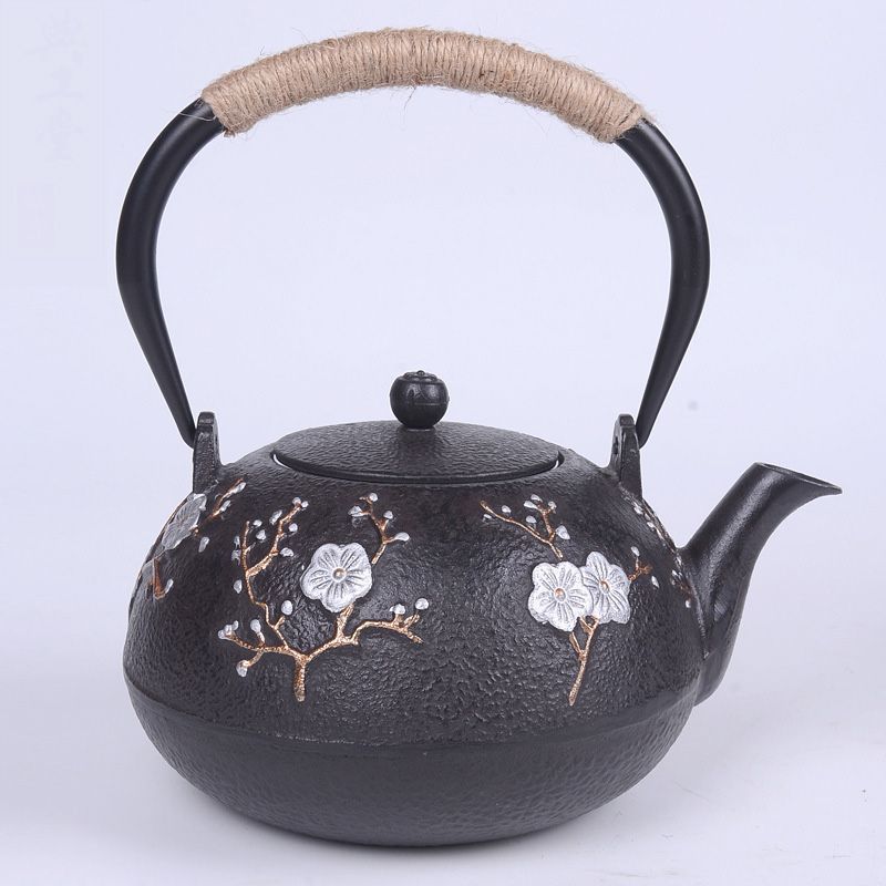 急須 伝統工芸 手作り 鉄分補給 鉄瓶　011 提梁壺 南部鉄器 老鉄瓶 急須 対応 鉄やかん 鉄分補給 伝統工芸