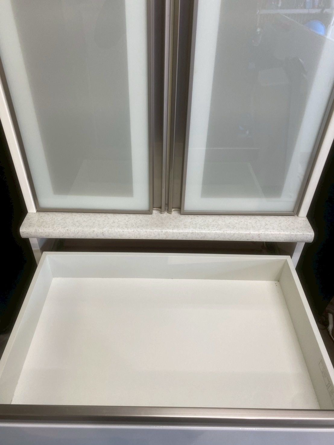 ニトリ ダイニングボード キッチンボード 食器棚 アルミナ2 70DB