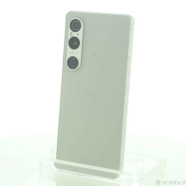 中古品〕 Xperia 1 VI 256GB プラチナシルバー SO-51E docomo