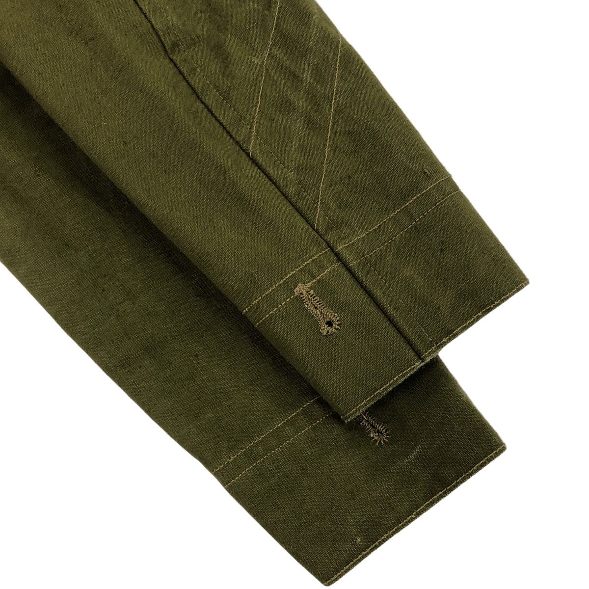 Y's - Y's ワイズ Y's RESTRUCTURE AW2004 2Bジャケット YC-J16-029 カーキ 2 Y's ワイズ Y's RESTRUCTURE AW2004 2Bジャケット YC-J16-029 カーキ 2