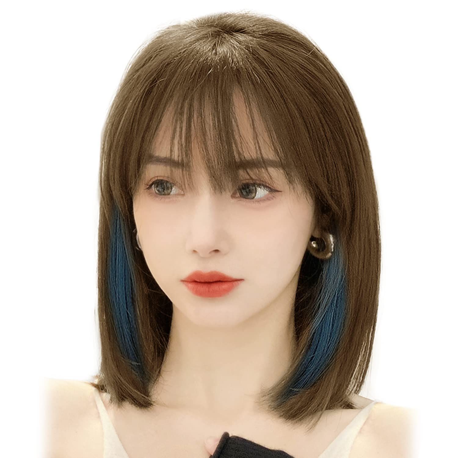 カツラ ボブショート wig セミロング ファッション レディース フル