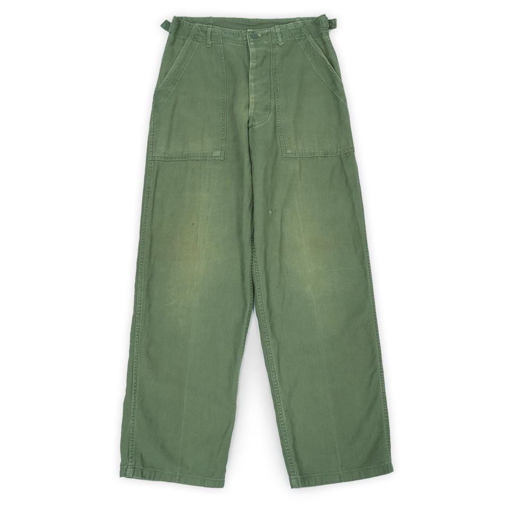 古着 60s 米軍 US ARMY 「初期」 コットンサテン ミリタリー ベイカー 