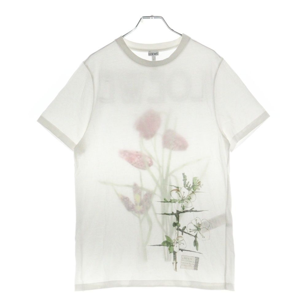 LOEWE ロゴプリント 半袖Tシャツ LOEWE (ロエベ) Botanical T-Shirt ボタニカル ロゴプリント半袖
