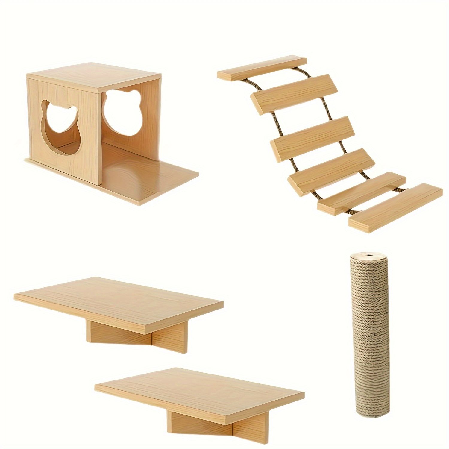 木製繊維板製猫用家具