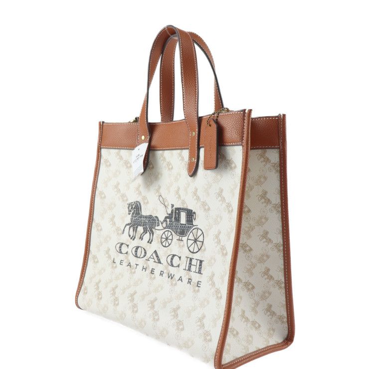 COACH コーチ フィールド トート ウィズ ホース アンド