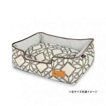 P.L.A.Y. ラウンジベッド S ソルスティス シルバー ペット用品