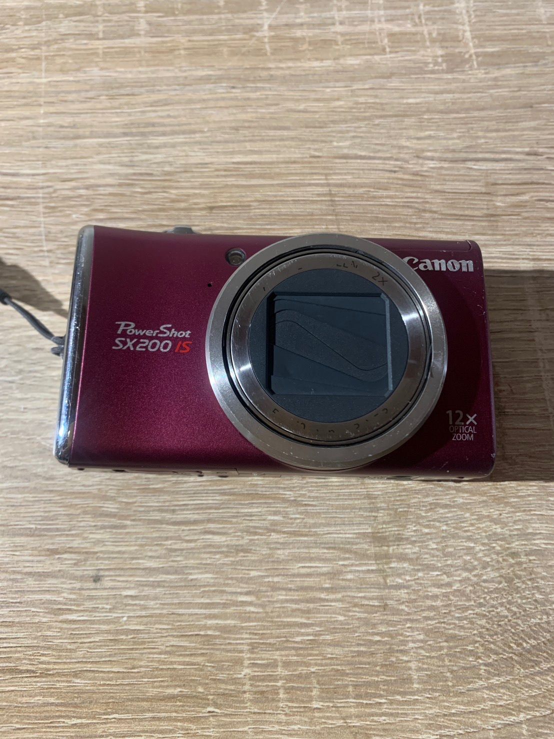 6148 Canon PowerShot SX200 IS バイオレット 動作確認済み デジカメ