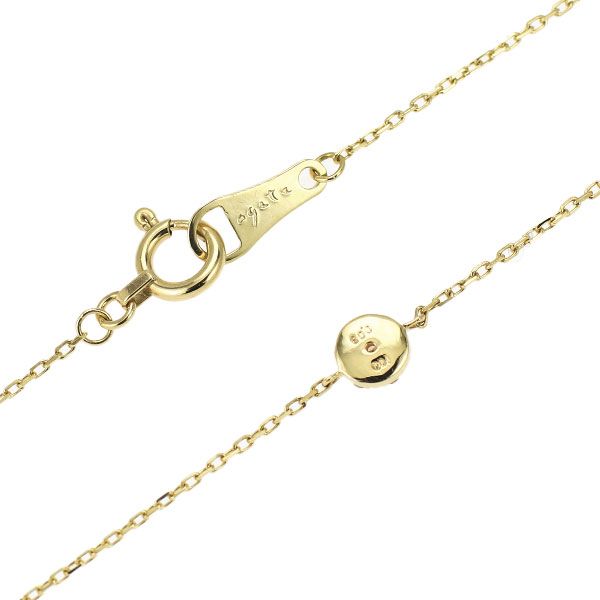 アガット K10YG ダイヤモンド ブレスレット 0.03ct - メルカリ
