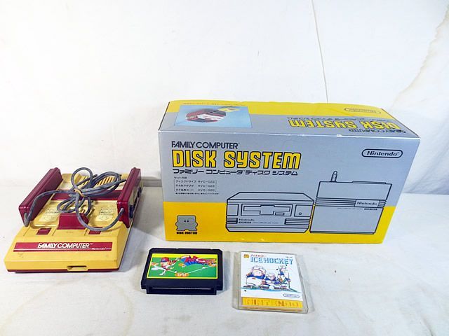 ディスクシステム 本体 アイスホッケー ファミコン 本体 セット