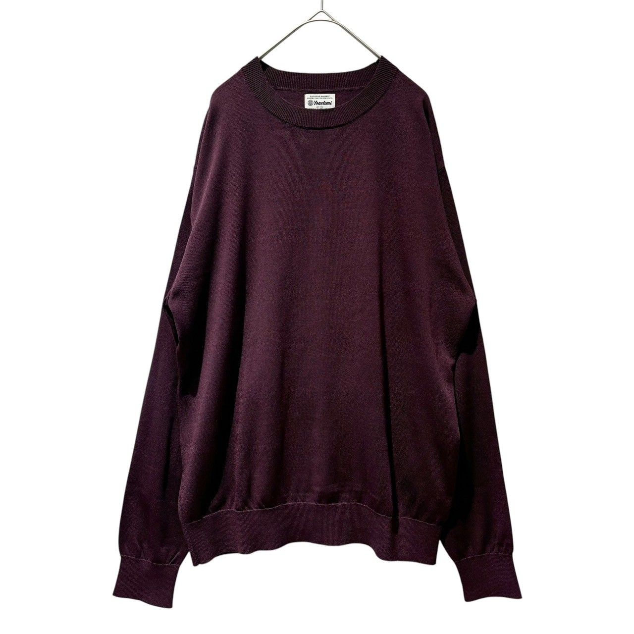 【新品未使用タグ付き】yonetomi 米富 シルク カーディガン Lサイズ 3 SILK KNIT CARDIGAN - Yonetomi STORE ONLINE｜ヨネトミストア