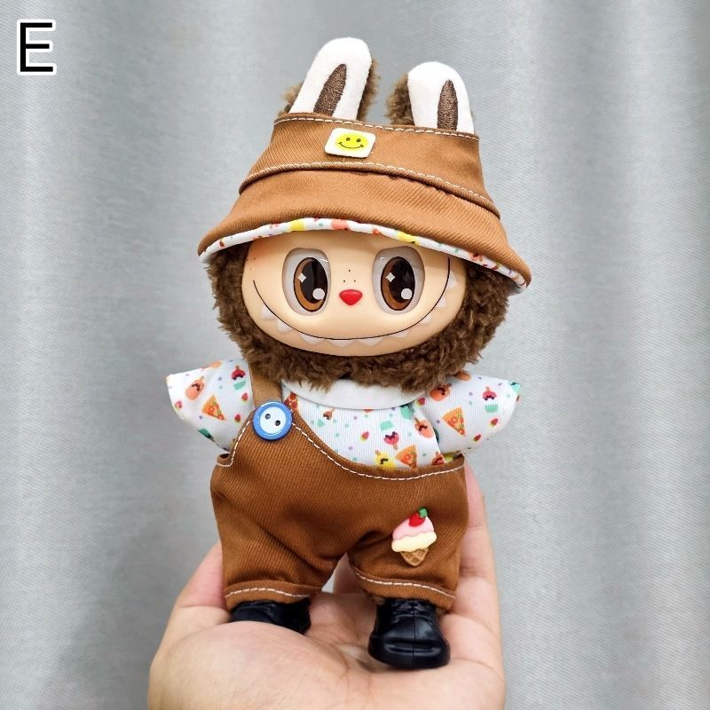 らぶぶ服15-17cm Labubu GD着せ替えアウトフィット ぬいぐるみ服 labubu ラブブ 15-17cm 第1/2/3世代通用 夏 着せ