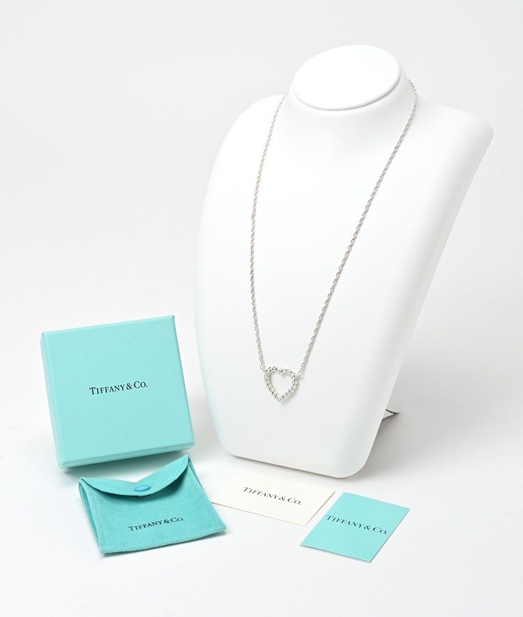 TIFFANY ティファニー　ツイストハート　ネックレス　シルバー925 TIFFANY&Co. ティファニー ツイストハート ネックレス シルバー