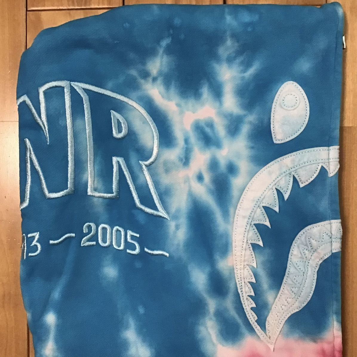 nyan　シャークパーカー　タイダイ タイダイ シャーク パーカー Mサイズ shark full zip hoodie TIE DYE a