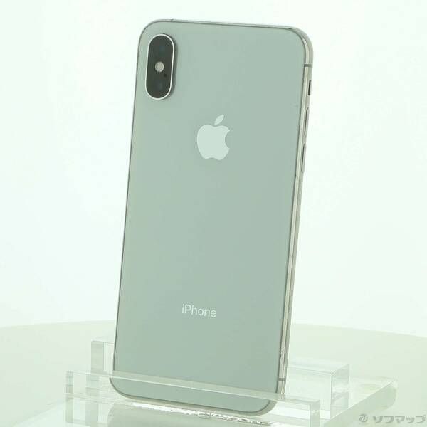 中古品〕iPhoneXS 64GB シルバー MTAX2J／A SIMフリー【258】