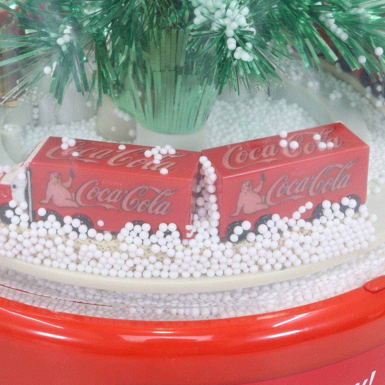 コカコーラ　ストードーム コカコーラ ストードーム Coca-Cola 電話機スノードーム付き 【未使用