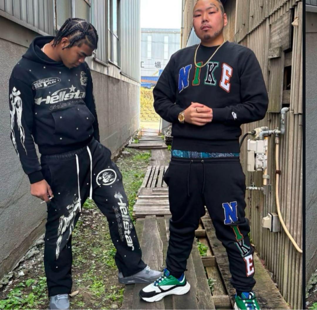 Godzilla east着用】NIKE セットアップ スウェット パンツ