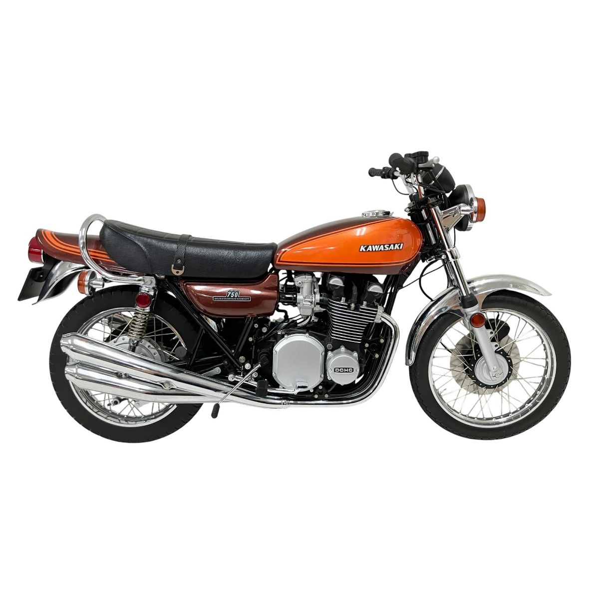 お早めに！ AUTOart 06006 1 6 KAWASAKI 750RS Z2 キャンディブラウン×オレンジ ゼッツー カワサキ 欠損有 ジャンク O10470250