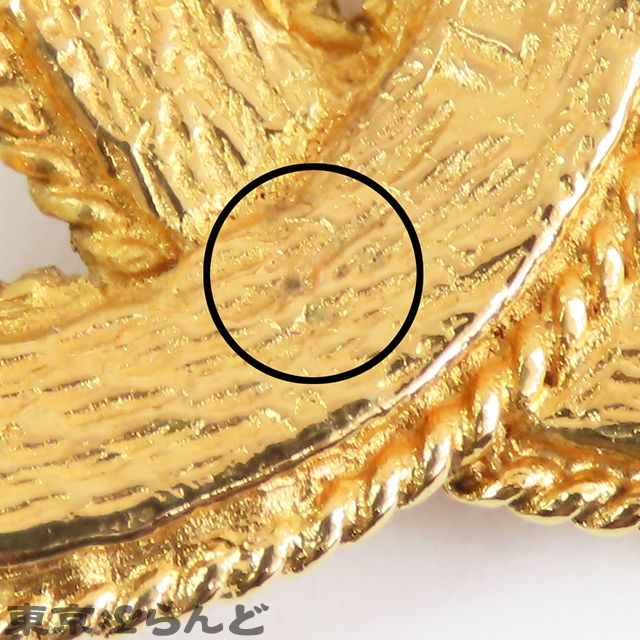 CHANEL ゴールドメタル ブローチ CHANEL [正規ラッピング済] シャネル ブローチ アクセサリー CC