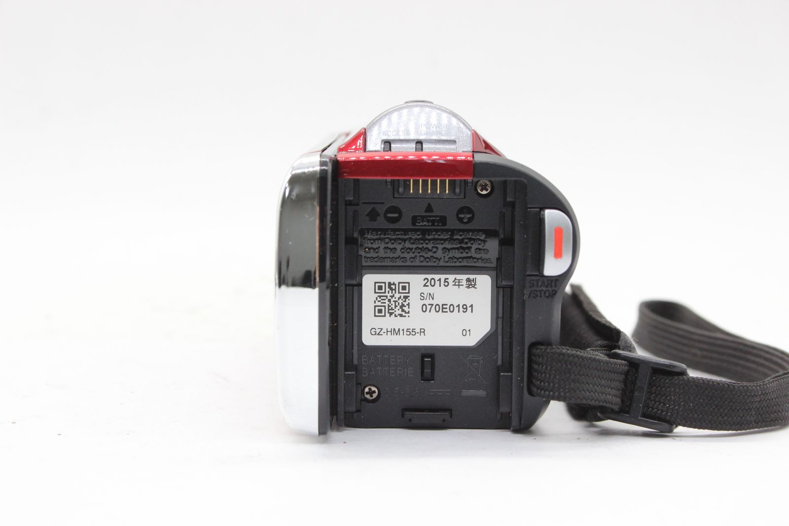 返品保証】 【録画再生確認済み】JVC GZ-HM155-R レッド 最新 60x